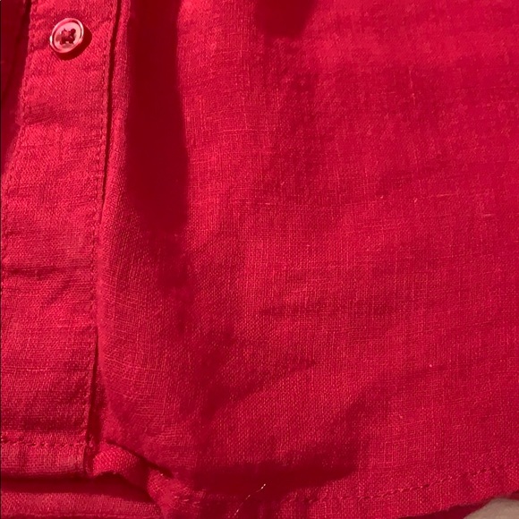 ♻️Linen Button Down Top - Picture 3 of 4